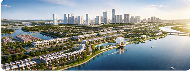 Phối cảnh toàn dự án Vinhomes Global Gate tại Đông Anh