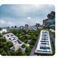 Phối cảnh khu đô thị xanh